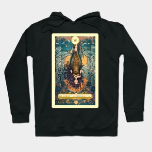 The Hanged Man Card From the Light Mermaid Tarot Deck. Hoodie